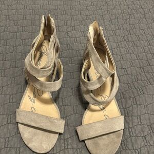 American Rag sandals. Gently worn. Light tan color.